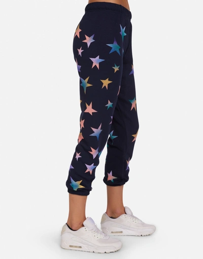 Lauren Moshi Alana Rainbow Stars In Navy