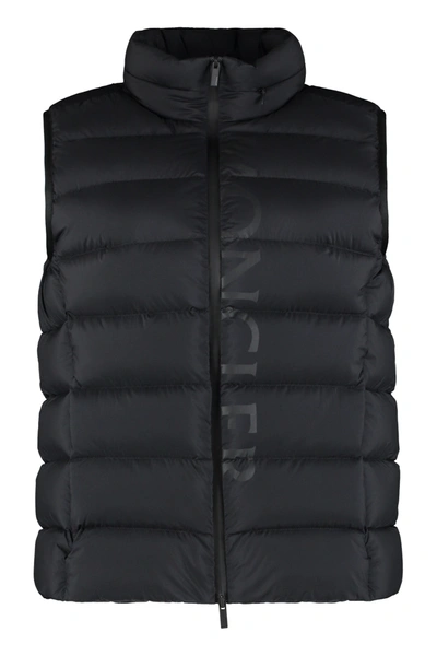 Shop Moncler Cenis Bodywarmer Jacket In Black