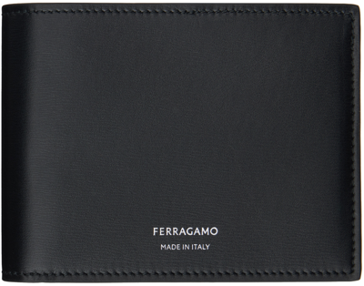 Shop Ferragamo Black Classic Wallet In Nero. Nero