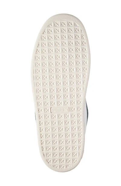 Puma Clyde Low-top Suede Sneakers In Ponderosa Pine-frosted Ivory