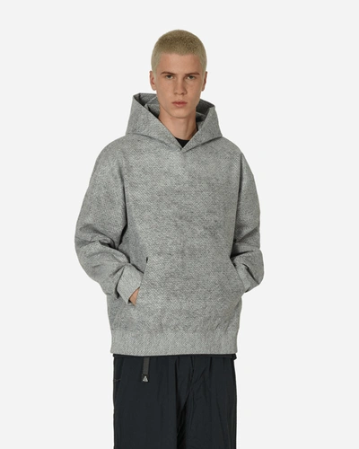 Shop Nike Therma-fit Adv Hoodie Smoke Grey In Black