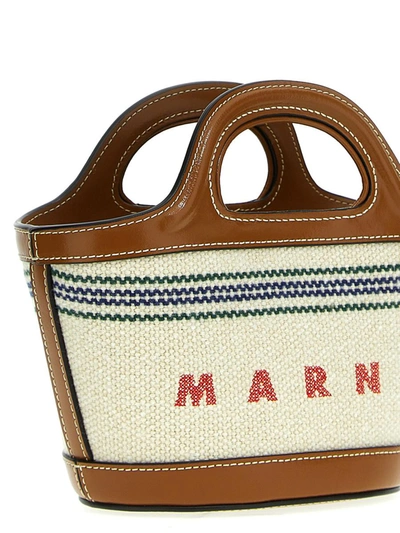Shop Marni Micro 'tropicalia' Handbag In Multicolor