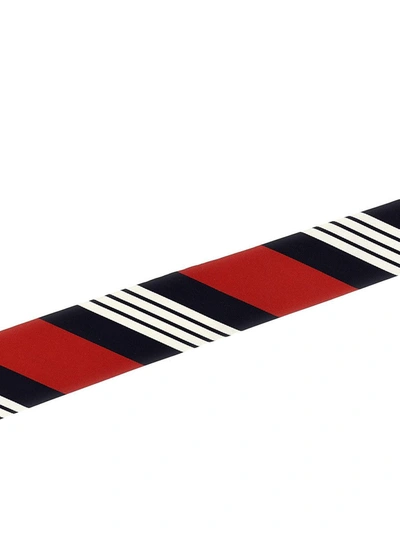 Shop Thom Browne '4bar' Tie In Multicolor