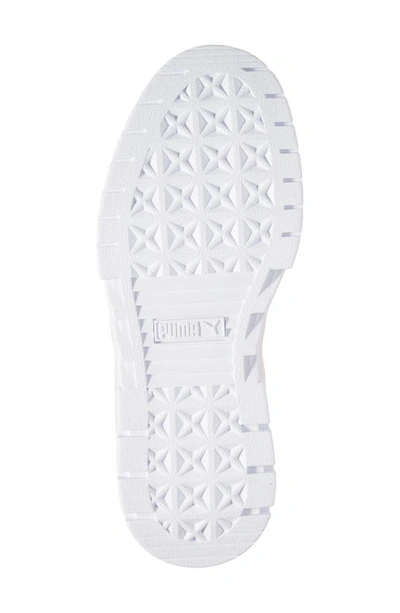 Shop Puma Mayze Platform Sneaker In  White-rosebay