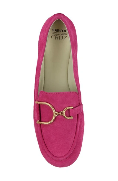 Shop Geox Palmaria Loafer In Fuchsia