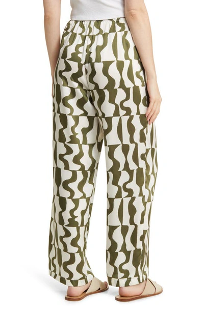 Shop Rails Damani Geo Print Wide Leg Pants In Noto