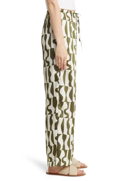 Shop Rails Damani Geo Print Wide Leg Pants In Noto