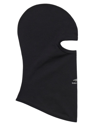 Shop Balenciaga Men's Skiwear 3b Sports Icon Face Mask In Black