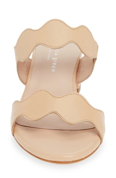 Patricia Green Palm Beach Slide Sandal In Beige
