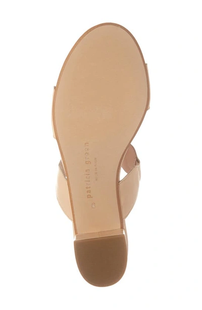 Shop Patricia Green Palm Beach Slide Sandal In Beige