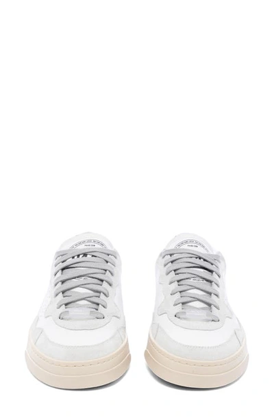 Shop P448 Bali Platform Sneaker In White/ Green