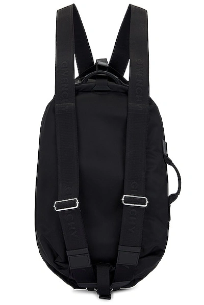 Shop Givenchy G-zip Backpack Medium In Black