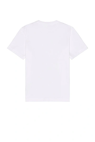 Shop Missoni Short Sleeve T-shirt In Optic White