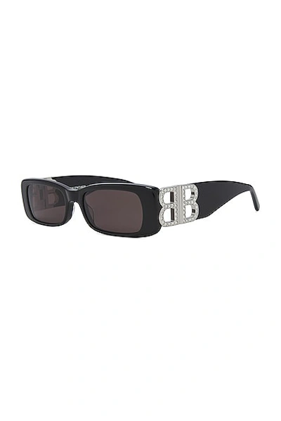BALENCIAGA DYNASTY RECTANGULAR SUNGLASSES 
