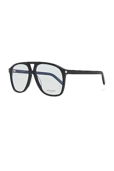 Saint Laurent Optical Eyeglasses In Black