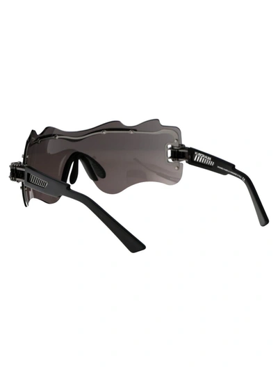 Shop Kuboraum Sunglasses In Bb Dark Grey