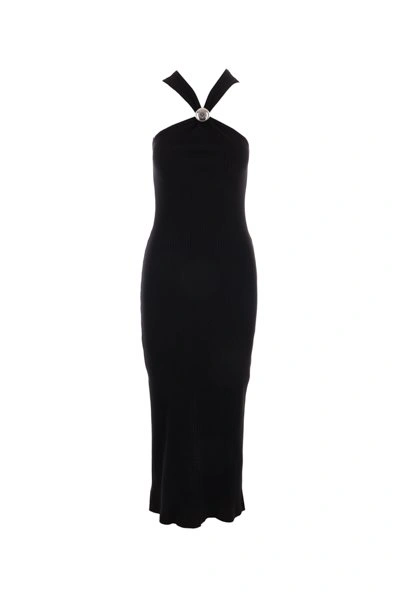 Shop Loewe Anagram Pebble Dress In Black