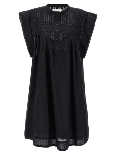 Shop Isabel Marant Étoile Leazali Mini Dress In Black