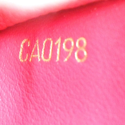 Pre-owned Louis Vuitton Métis Pink Leather Wallet  ()