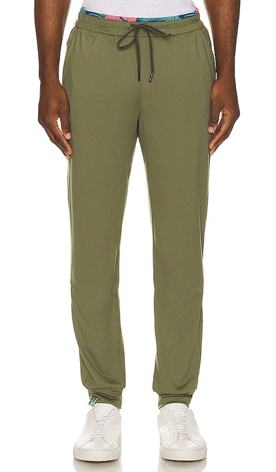 Shop Chubbies The Forest For The Trees Movementum Jogger In Olive