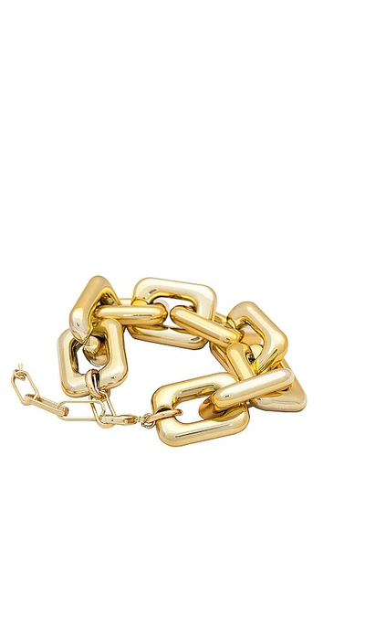 Shop Amber Sceats Chunky Chain Bracelet In 金色