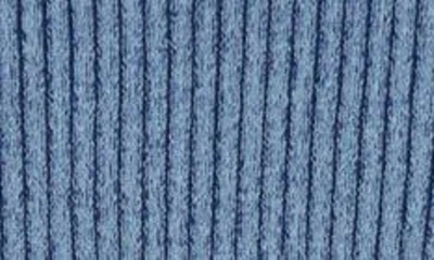 Shop Aknvas Lennox Long Sleeve Knit Top In Sapphire