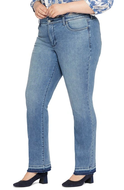 Shop Nydj Barbara Release Hem Bootcut Jeans In Majestic