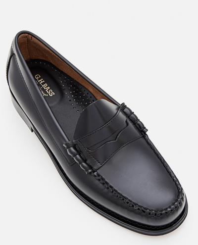 Shop Gh Bass Weejuns Larson Loafers In Black