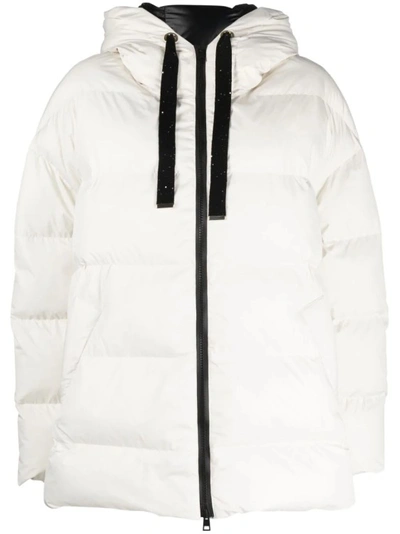 Shop Lorena Antoniazzi White Quilted Jacket