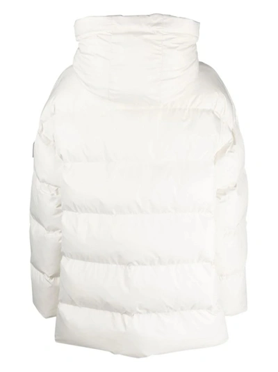 Shop Lorena Antoniazzi White Quilted Jacket