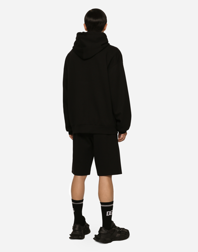 Dolce & Gabbana Cotton Sweatshirt In Black