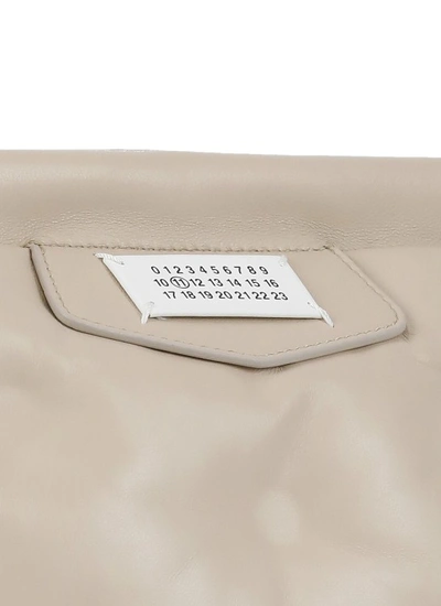 Shop Maison Margiela Glam Slam Classic Shoulder Bag In Neutrals