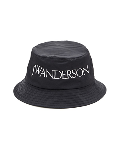 Shop Jw Anderson Black Bucket Hat