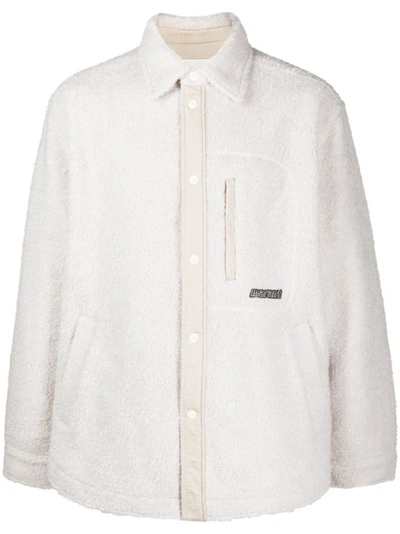 Shop Marant Maja Ecru Jacket In White
