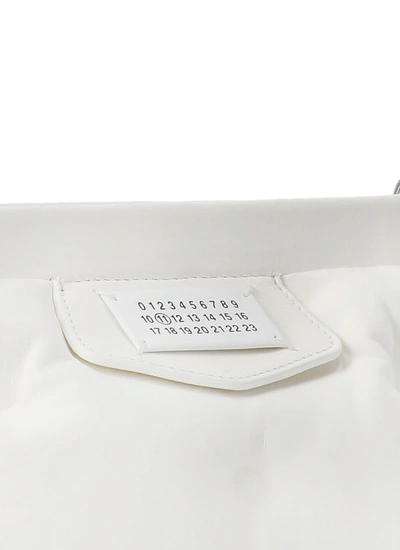 Shop Maison Margiela Glam Slam Mini Pochette In White