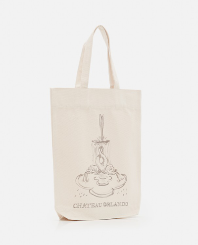Shop Chateau Orlando Nocturne Tote Bag In Neutrals