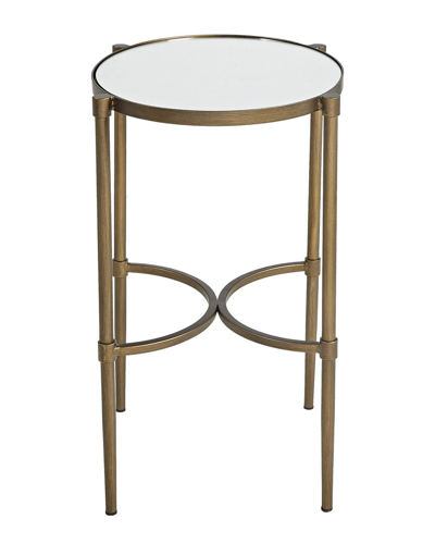 Shop Martha Stewart Lia Oval Accent Table In Bronze
