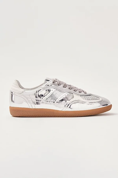 Shop Alohas Tb. 490 Leather Sneakers In Rife Shimmer Silver Cream, Women's At Urban Outfitters