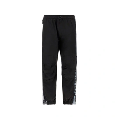 Shop Dsquared2 Logo Cargo Trousers In Black