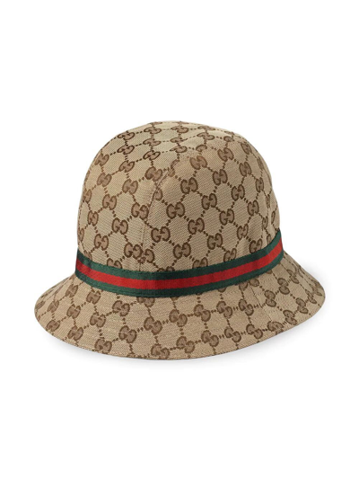 Shop Gucci Hat In Brown