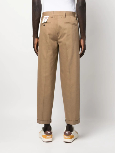 Shop Golden Goose Golden M`s Chino Skate Pants In Brown