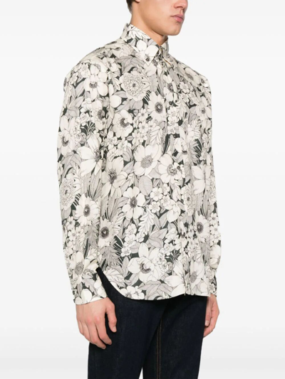 Shop Tom Ford Fluid Shirt In White