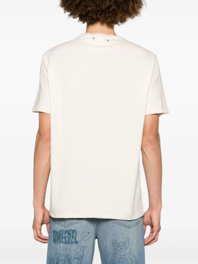 Shop Golden Goose Journey M`s Regular T-shirt In White