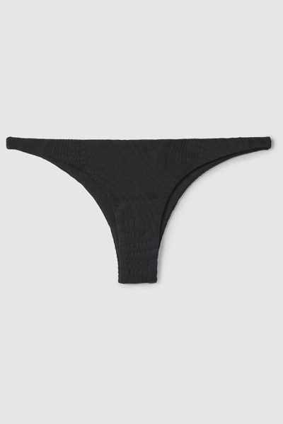 Shop Fella Swim Smith - Fella Low Rise Bikini Bottoms, Xs In Black