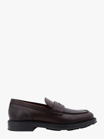 Shop Loro Piana Loafers In Brown