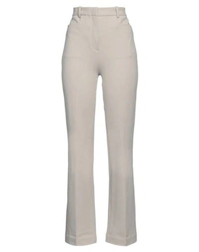 Shop Circolo 1901 Woman Pants Light Grey Size 2 Cotton, Elastane