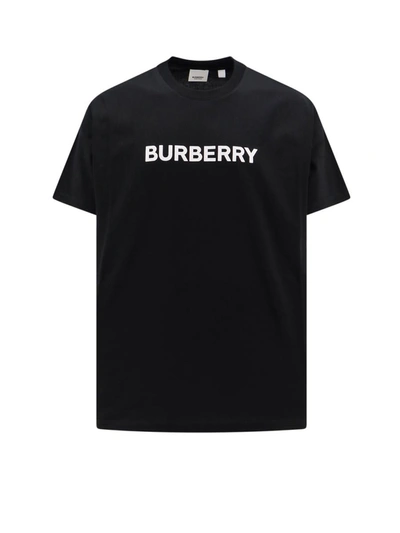 Shop Burberry T-shirt In Black