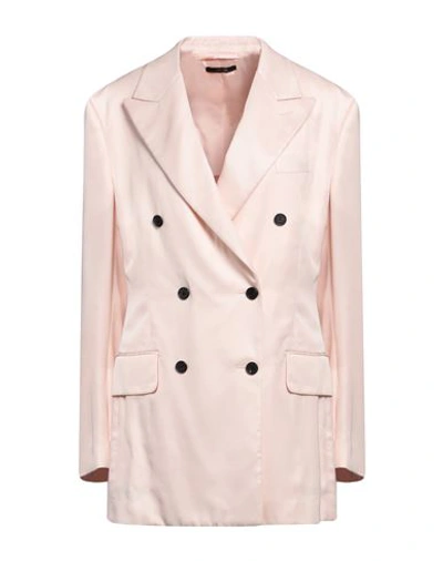 Shop Tom Ford Woman Blazer Light Pink Size 4 Viscose
