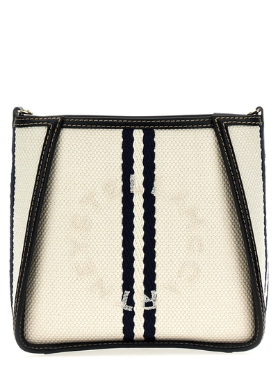 Shop Stella Mccartney Logo Ryder Crossbody Bags White