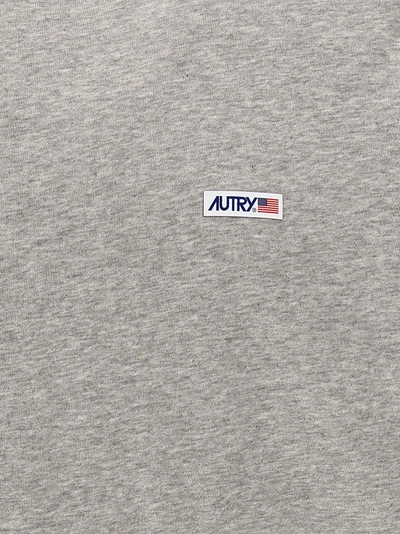 Shop Autry Logo Sweatshirt Gray